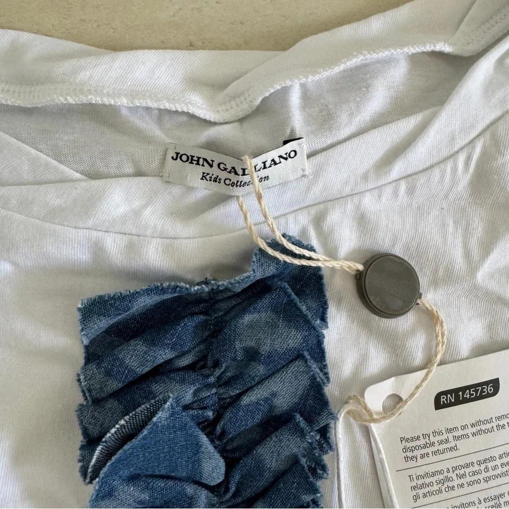 NWT! John Galliano Girls Dress, Size 10